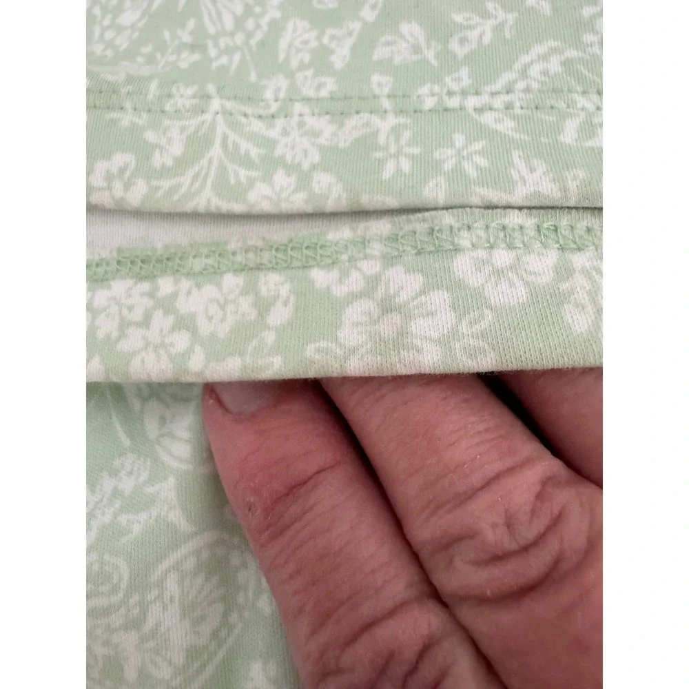 Charter Club Intimates‎ Nightgown Butterfly Paisley Green XS NEW